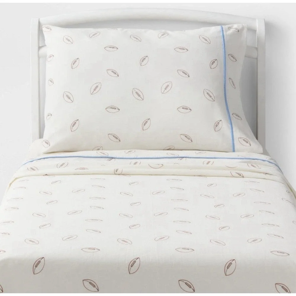 Full Football Kids' Cotton Sheet Set - Pillowfort